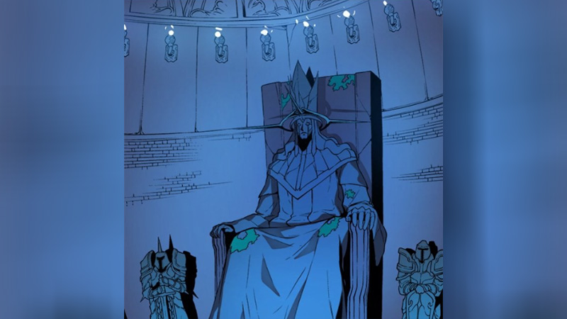 Shin-Sang / Statue of God Meme Template