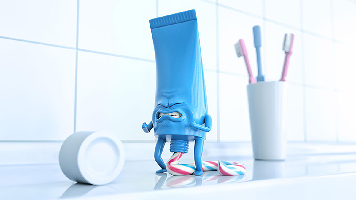Shitting Toothpaste / Pooping Toothpaste