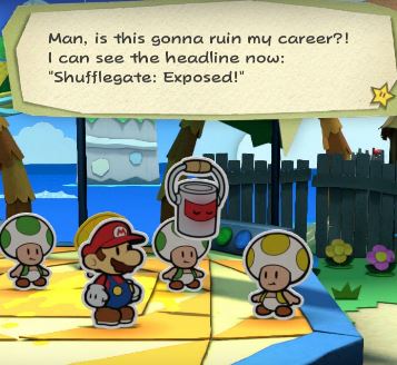 Shufflegate Meme Template