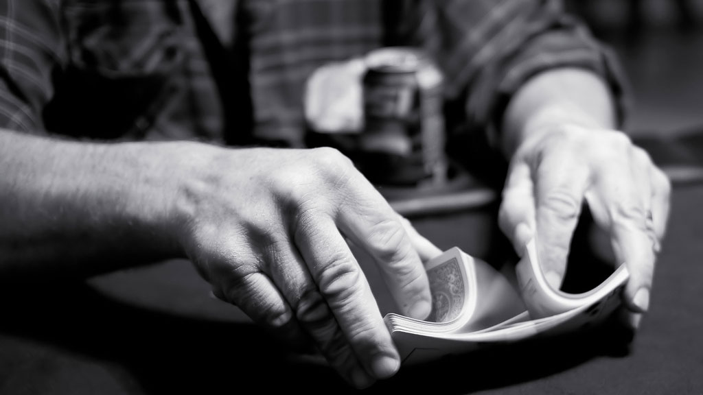 Shuffles Deck, Pulls Card