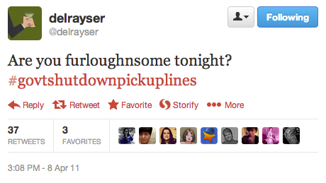 #ShutdownPickUpLines