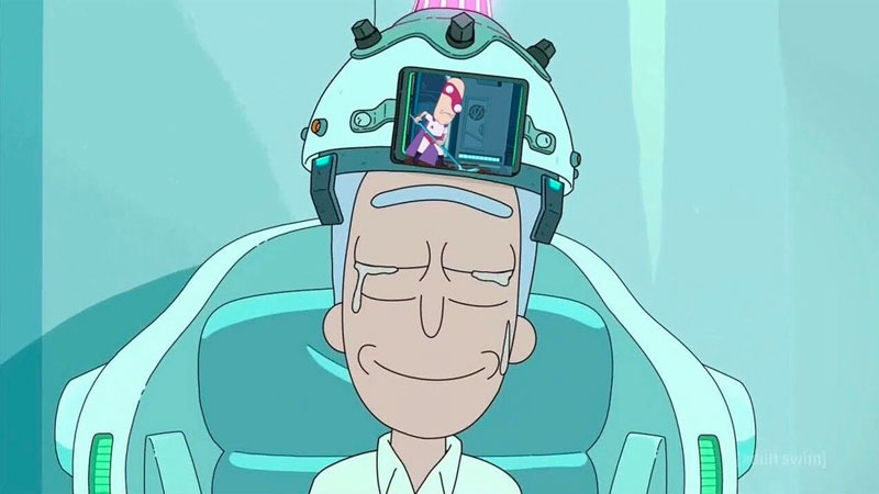 Simple Rick's Fondest Memory Meme Template