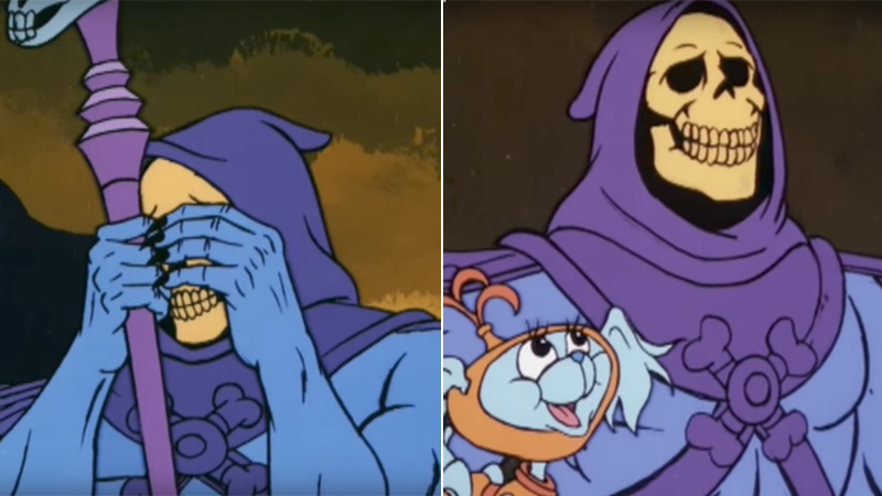 Skeletor Peekaboo