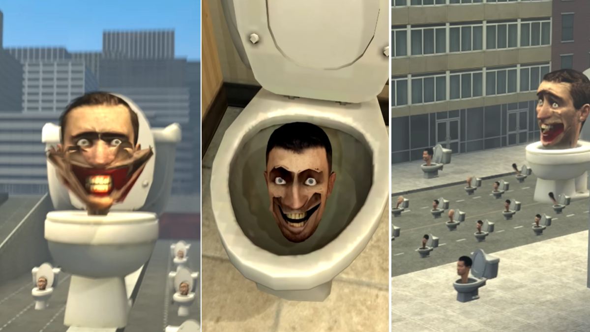 Skibidi Toilet Meme Template