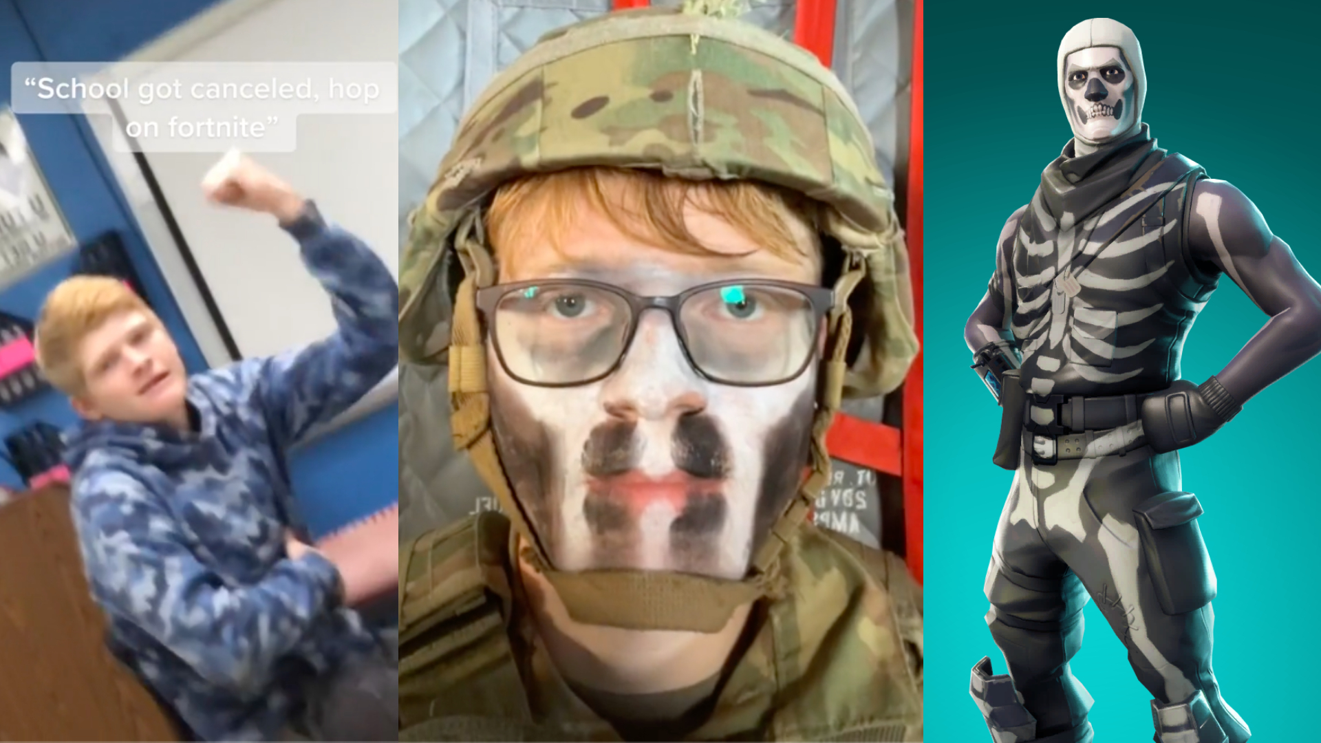 Skull Face Army Guy / Skull Trooper IRL