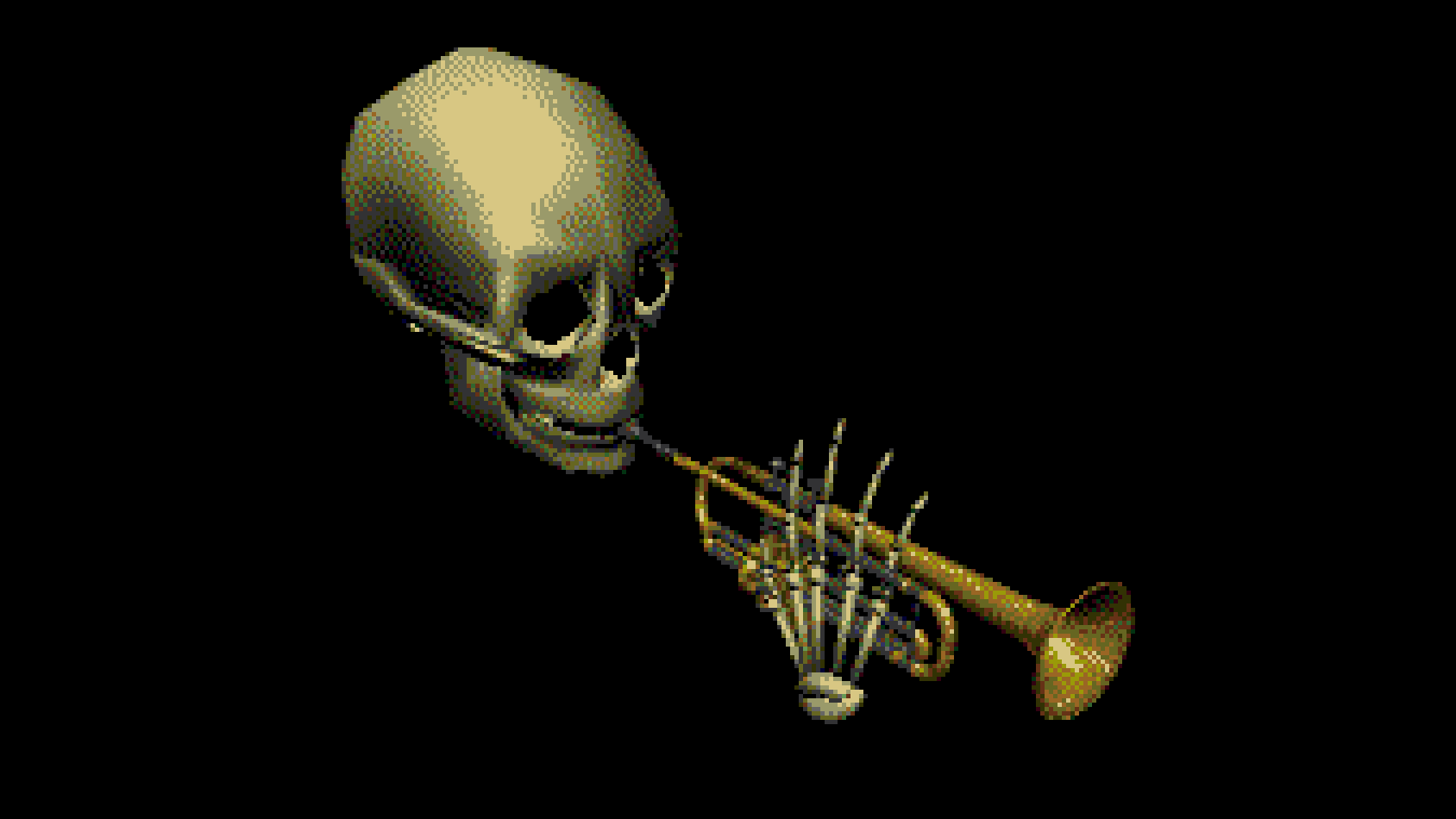 Skull Trumpet / Doot Doot Meme Template