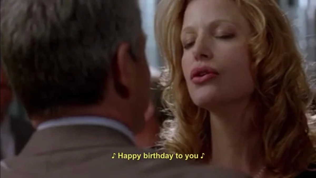 Skyler Singing "Happy Birthday Mr. President" to Ted Meme Template