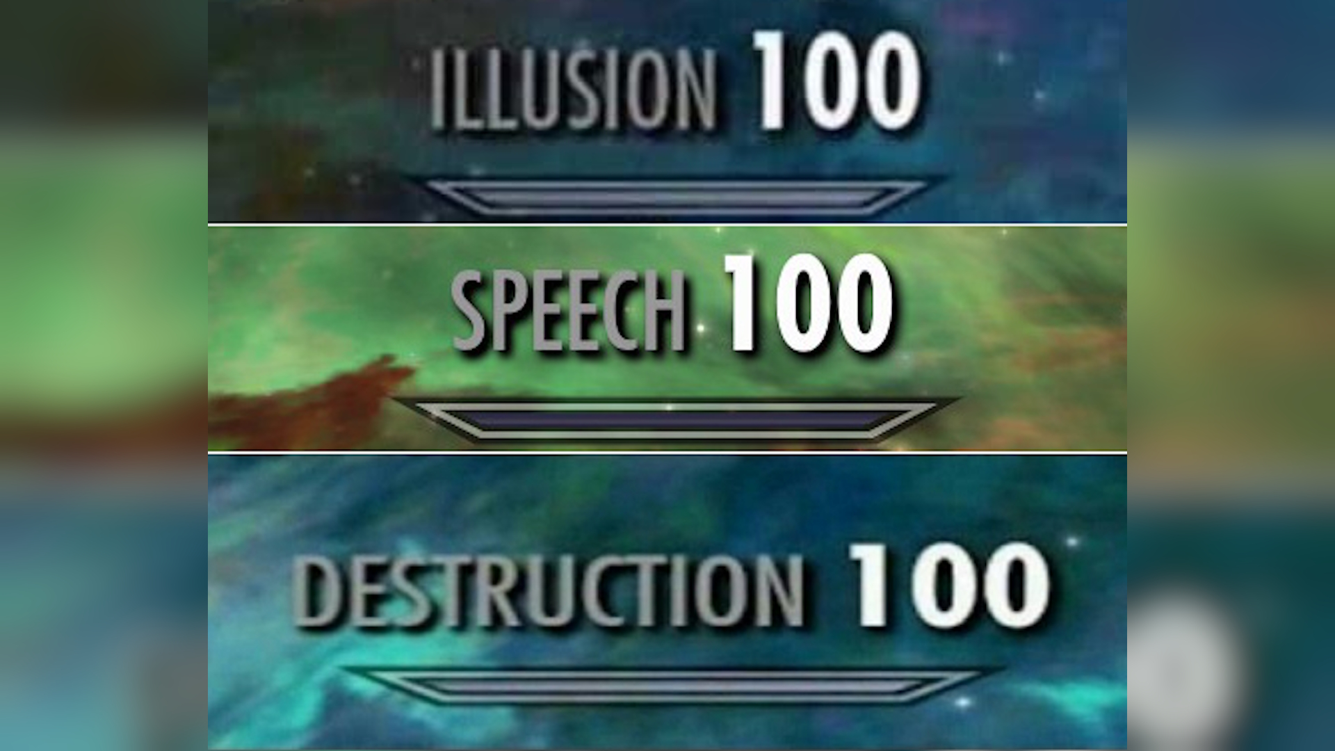 Skyrim Skill Tree Meme Template