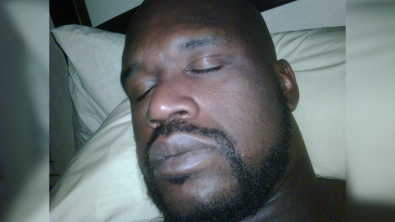 Sleeping Shaq Meme Template