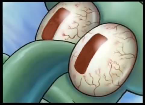 Sleeping Squidward Meme Template