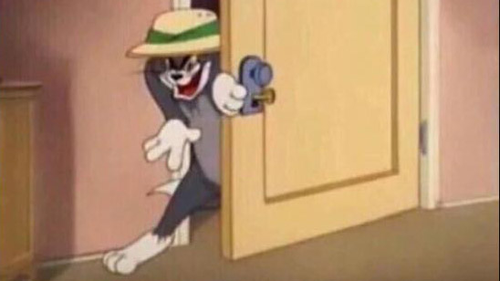 Sneaky Tom Meme Template