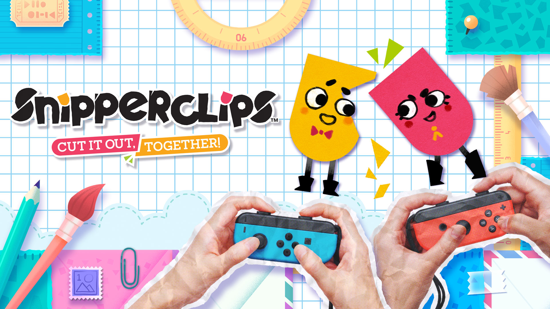 Snipperclips Meme Template