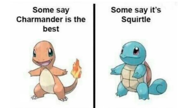 Some Say Charmander Is the Best