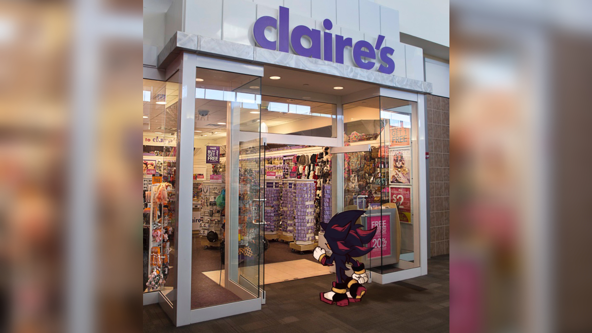 Sonic Characters Walking Into Stores Meme Template