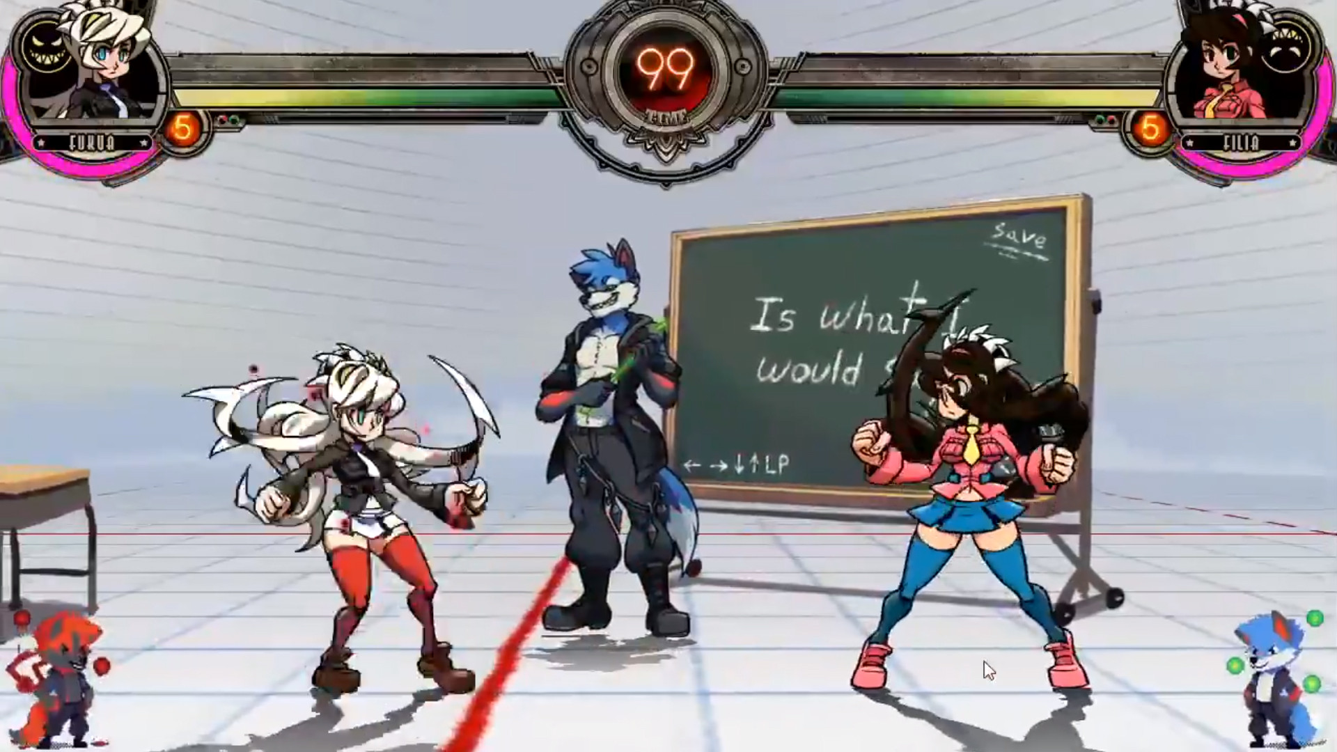 SonicFox Skullgirls Controversy Meme Template