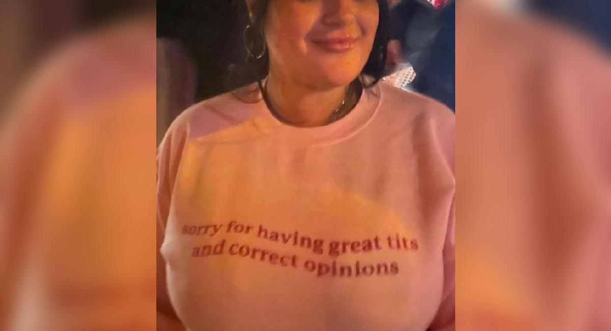 Sorry For Having Great Tits and Correct Opinions