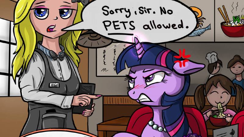 Sorry Sir, No Pets Allowed / Excuse Me That's My Wife Meme Template