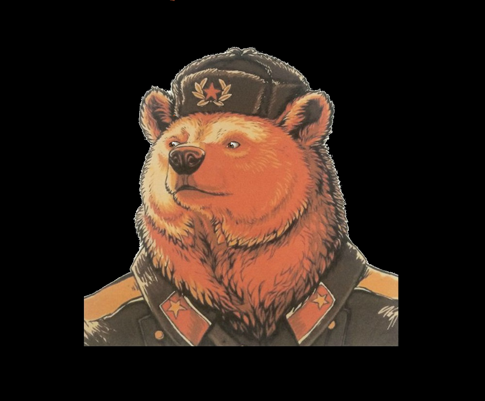 Soviet Bear Meme Template