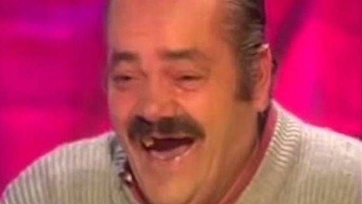 Spanish Laughing Guy / "El Risitas" Interview Parodies Meme Template