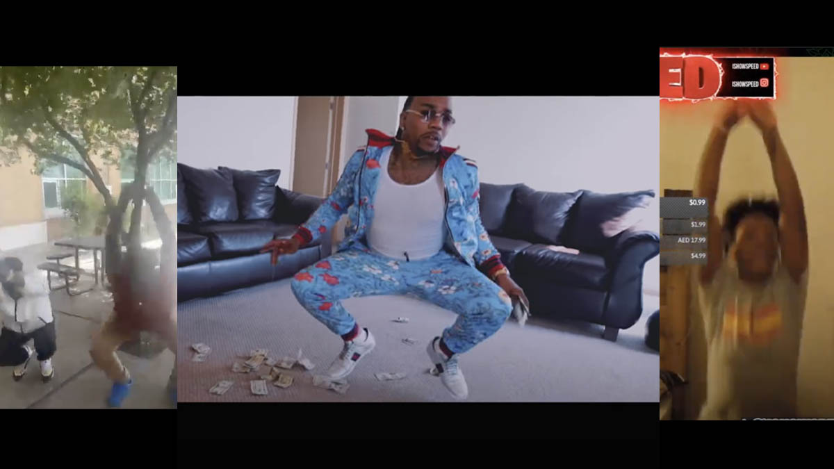 Speed Dance / Buss It Challenge Meme Template