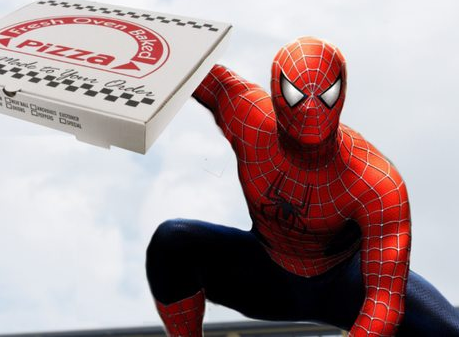 Spider-Man 2 Pizza Delivery Theme Meme Template