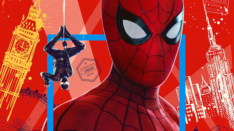 Spider-Man: Far From Home IMAX Poster Parodies Meme Template
