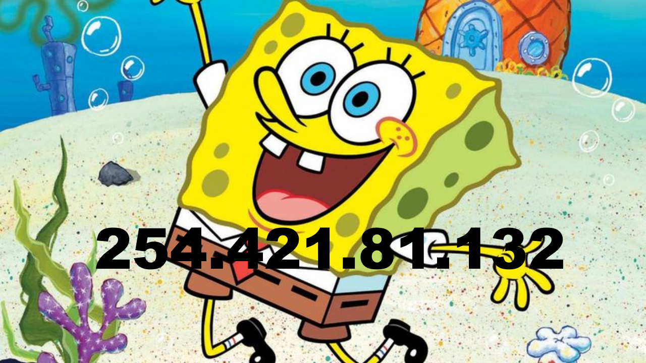 SpongeBob Doxxing Your IP Address
