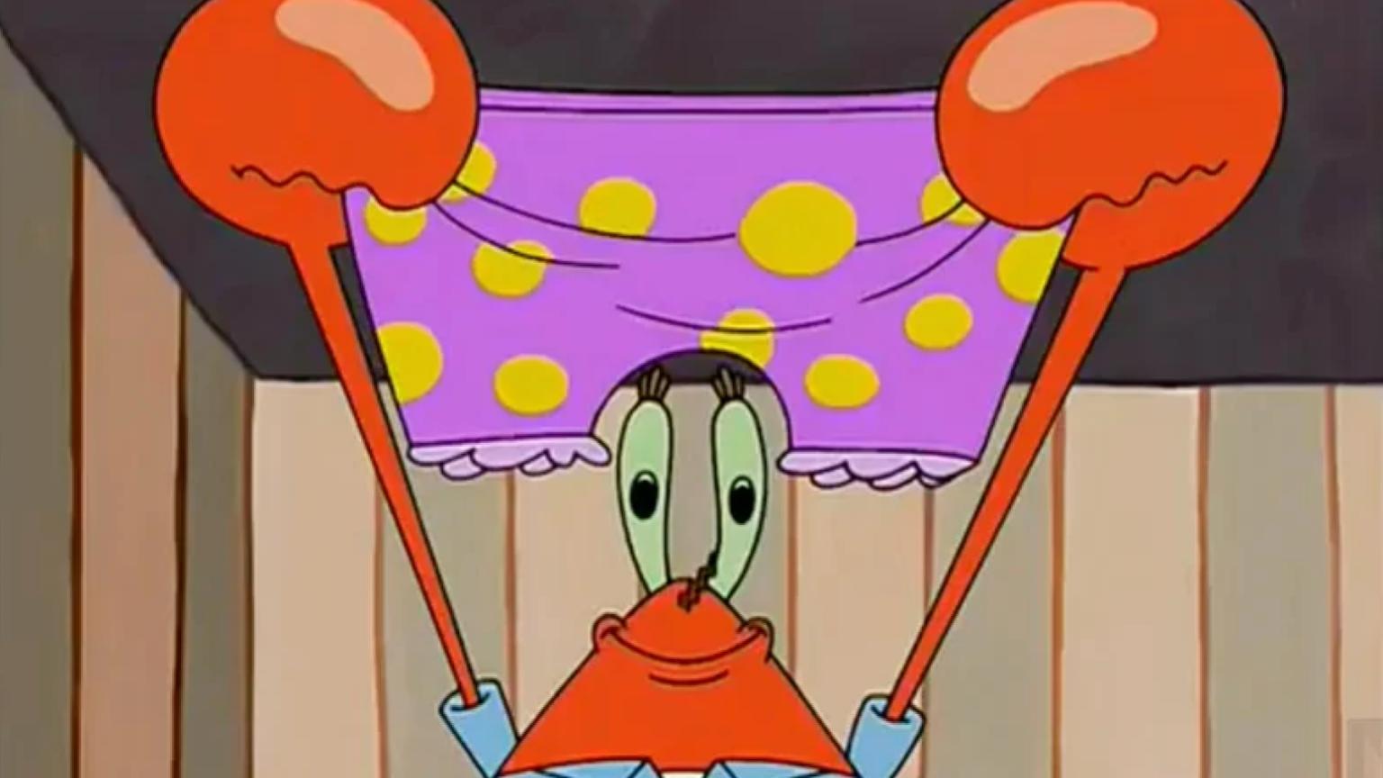 SpongeBob Panty Raid Controversy Meme Template