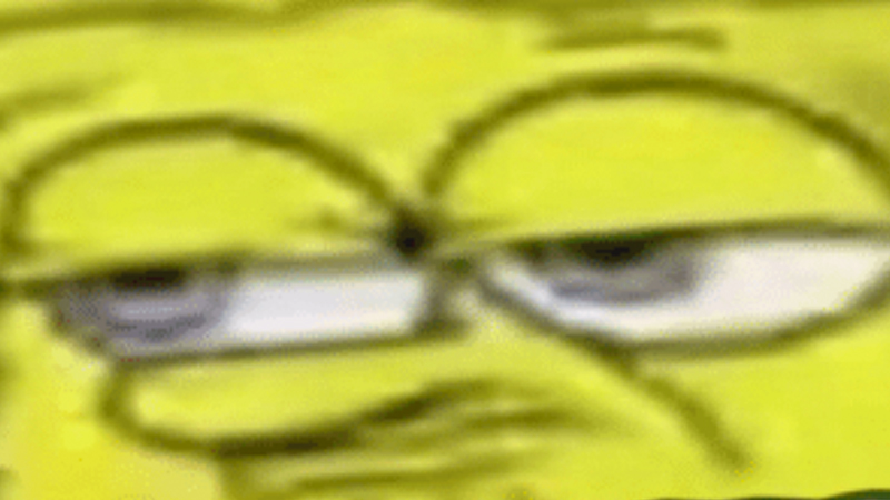 SpongeBob SquarePants Professional Retard Meme Template