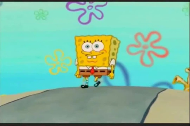 SpongeBob Walk Cycle