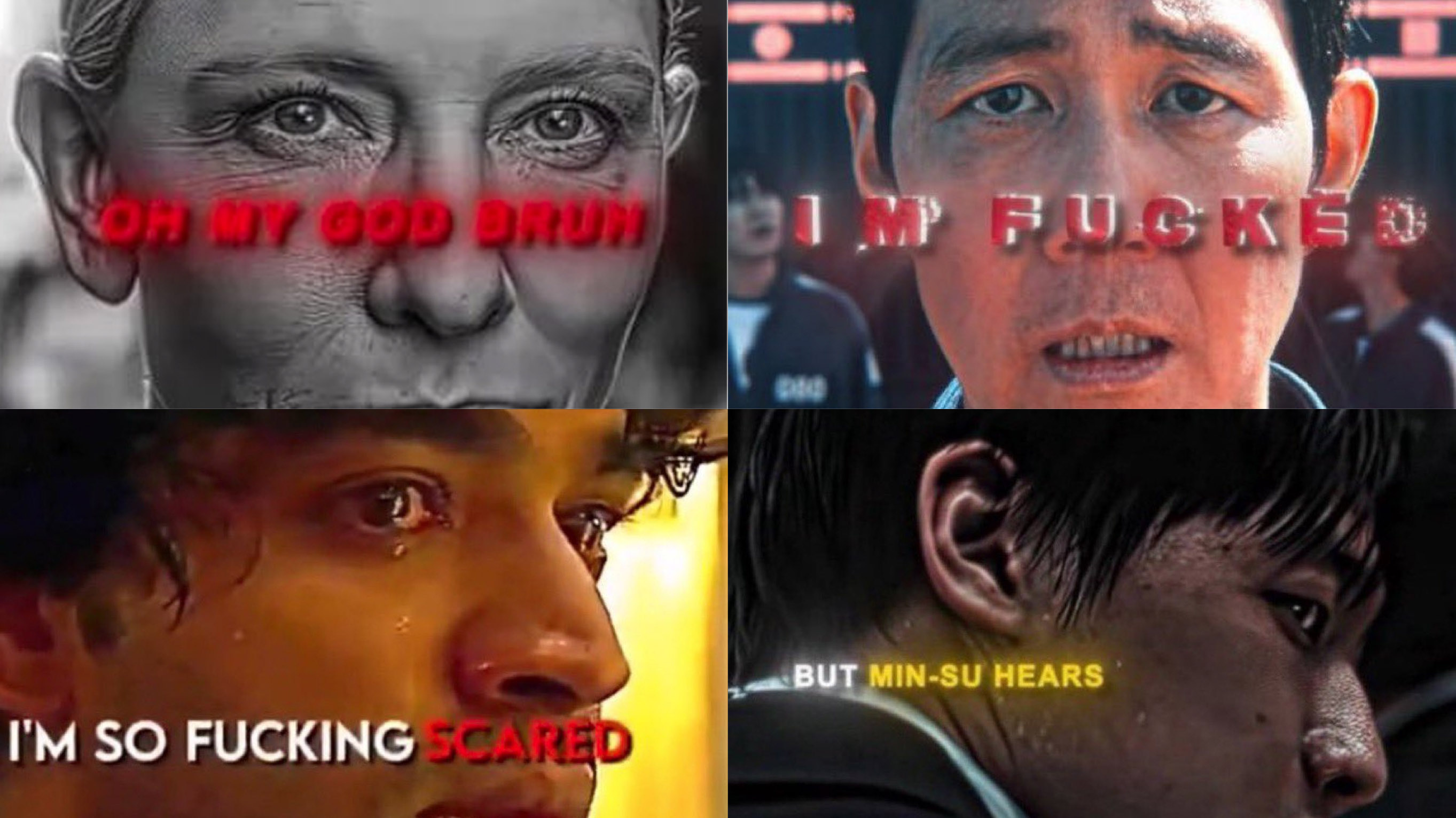 Squid Game Edit Reaction Images