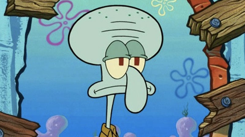 Squidward Tentacles Meme Template