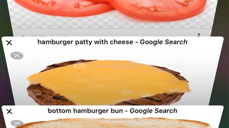 Stacked Safari Tabs Meme Template