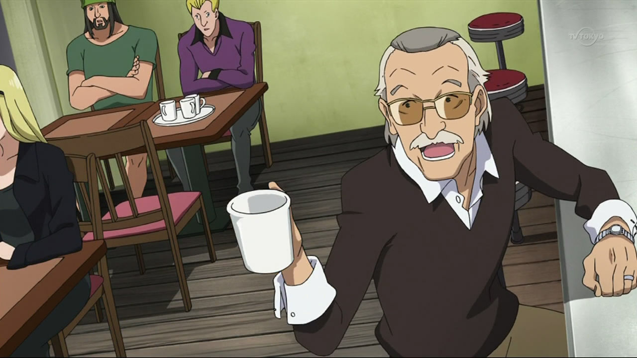 Stan Lee Asking for Coffee