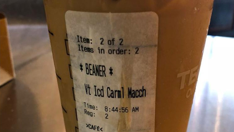 Starbucks "Beaner" Cup Controversy Meme Template