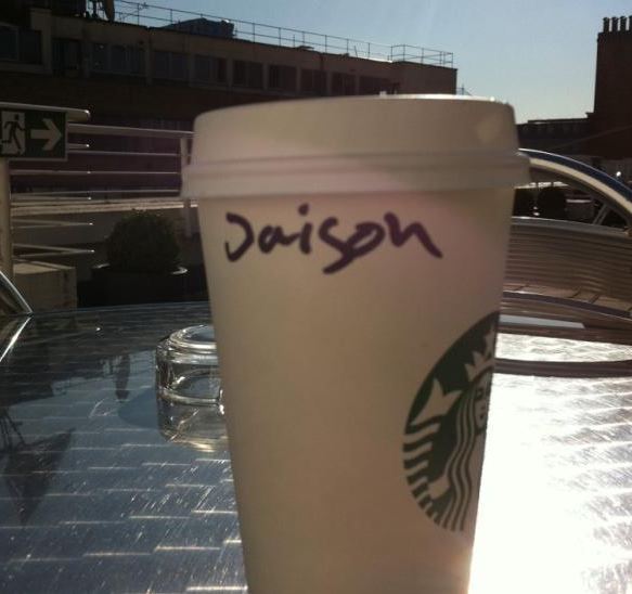 Starbucks Name FAIL Meme Template