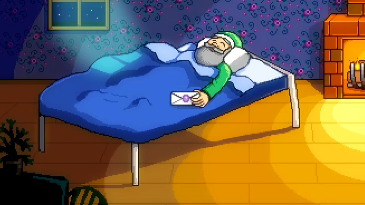 Stardew Valley Grandpa Dying In Bed