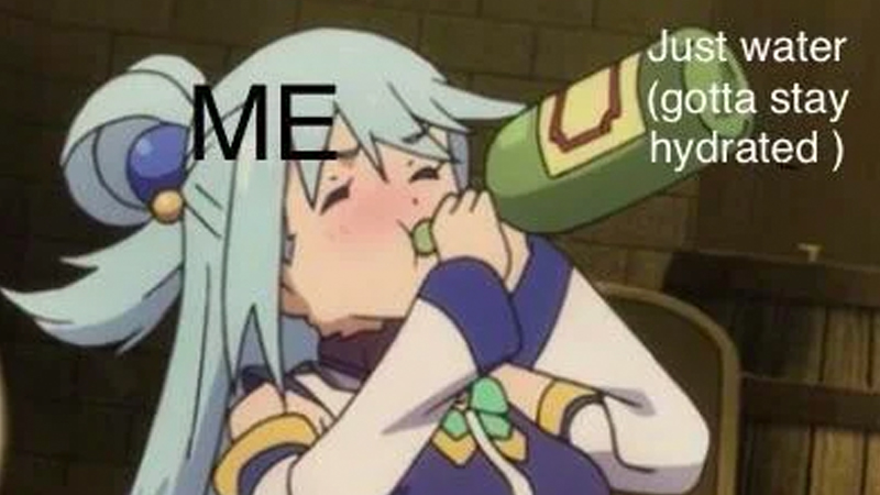Stay Hydrated Meme Template
