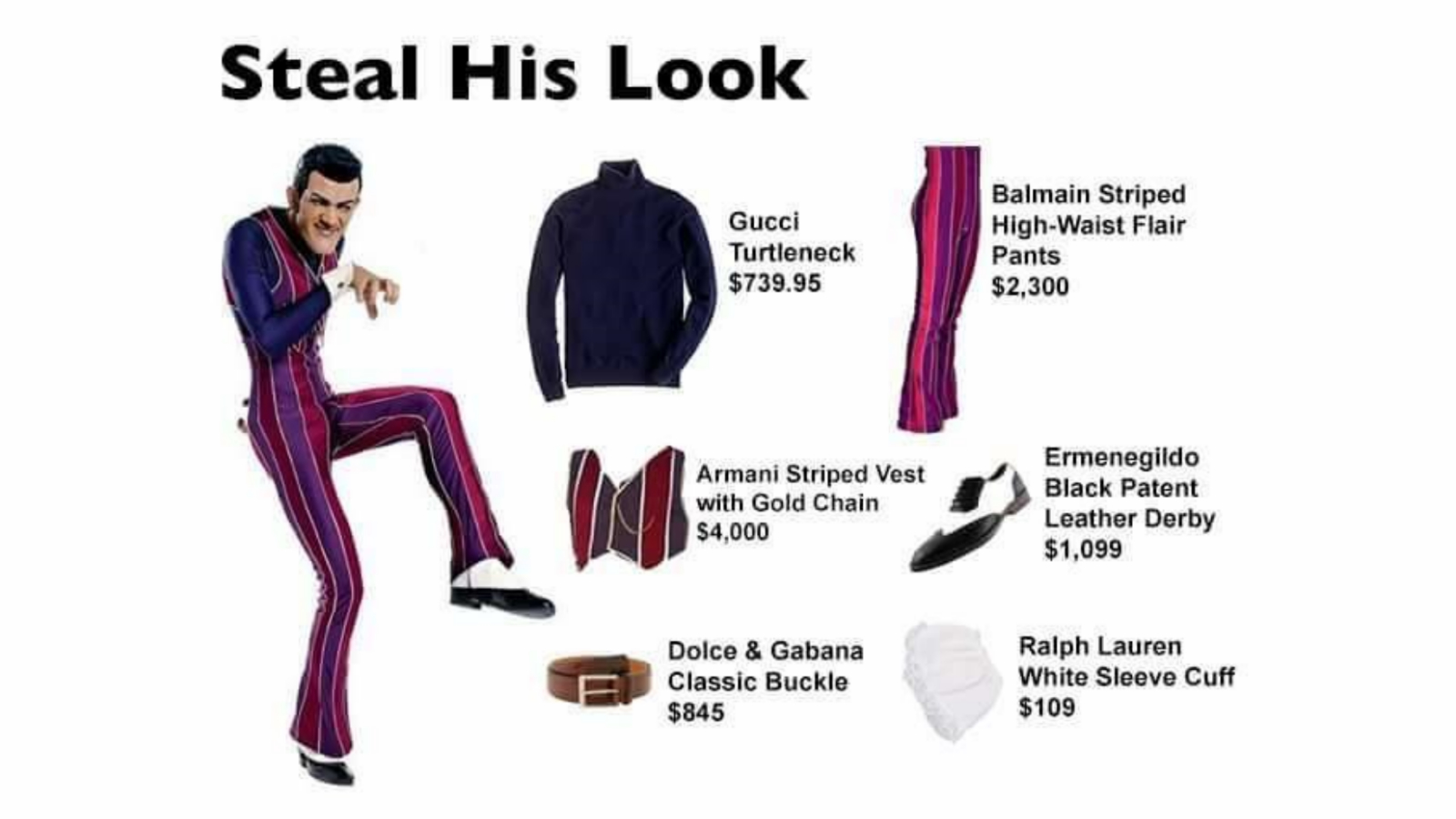 Steal Her Look / Steal His Look Meme Template