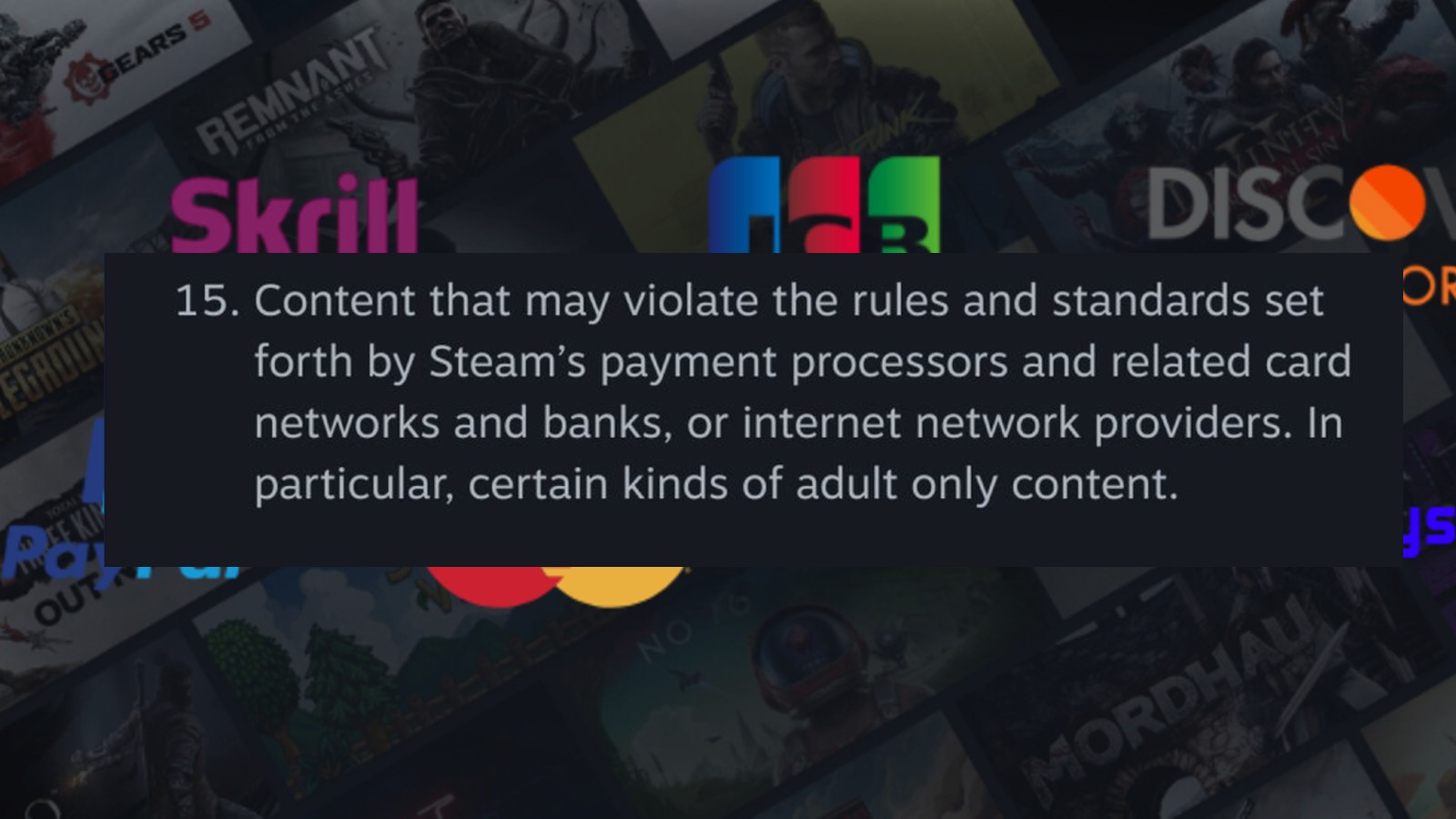 Steam Payment Processor Update / Collective Shout Controversy