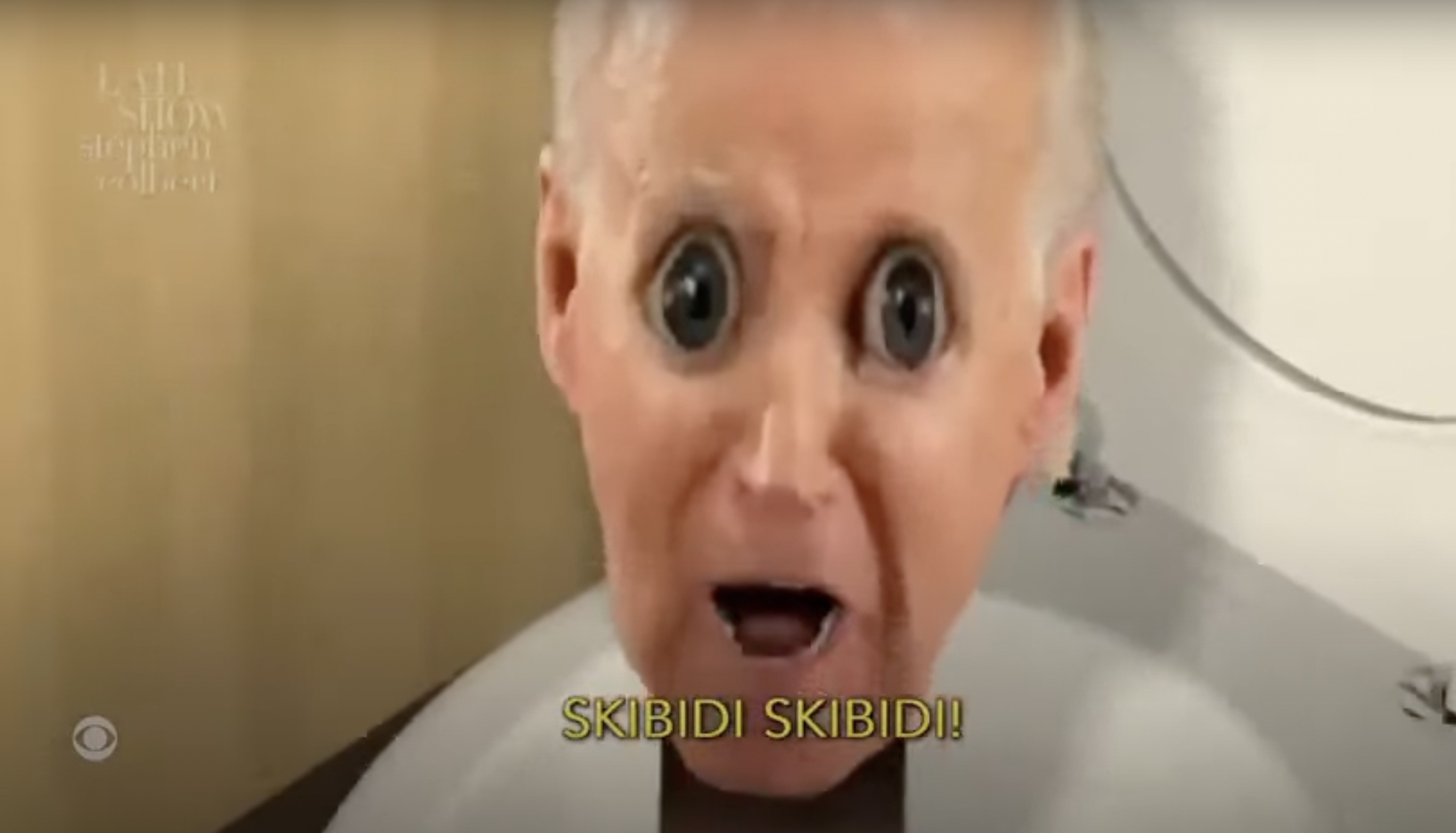 Stephen Colbert's "Skibidi Biden" Segment