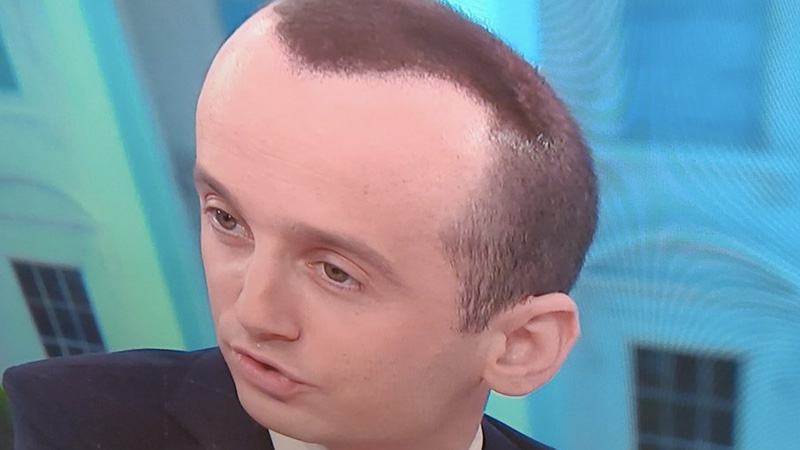 Stephen Miller's Spray-on Hair Meme Template