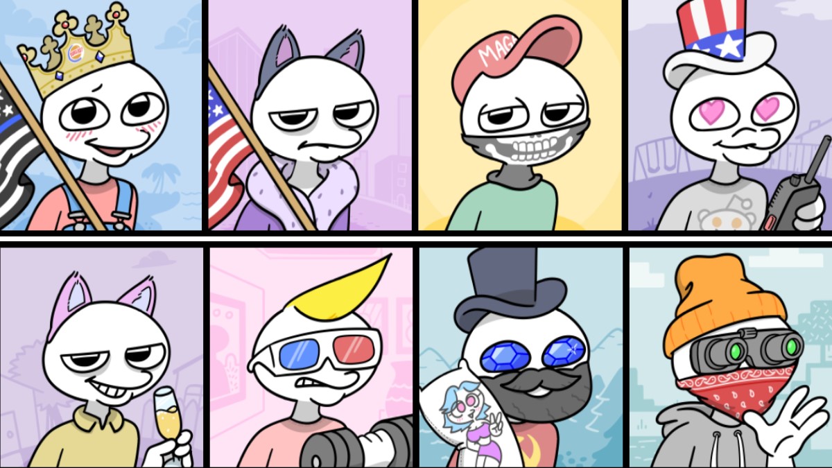 StoneToss Flurk NFT Meme Template