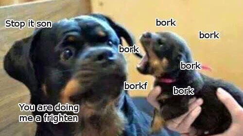 Stop It Son, You Are Doing Me A Frighten Meme Template