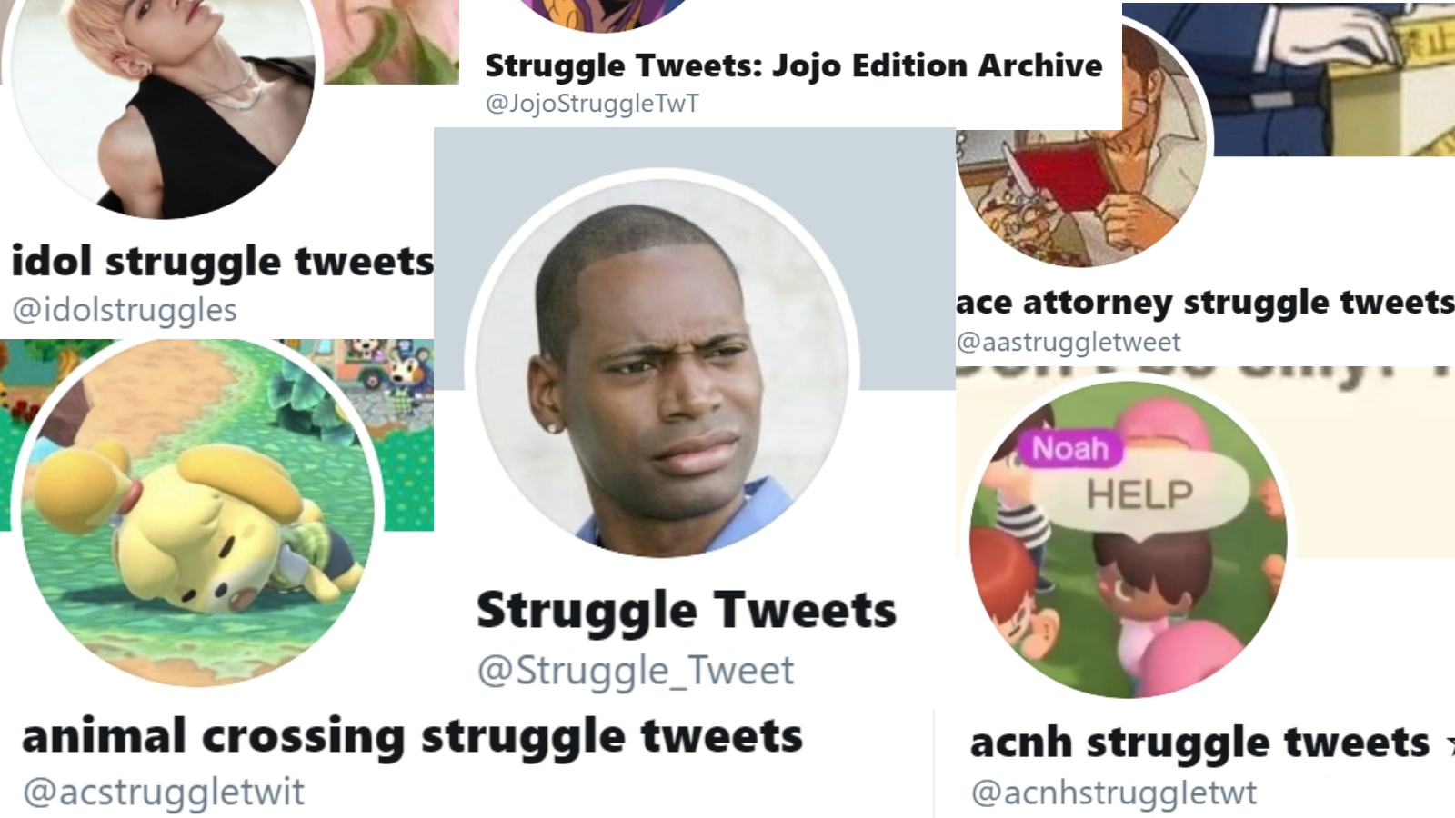 Struggle Tweets Meme Template