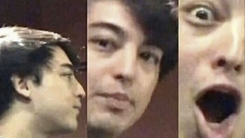 Surprised Joji Meme Template