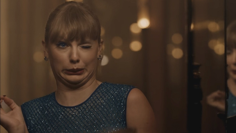Taylor Swift "Delicate" Music Video Meme Template