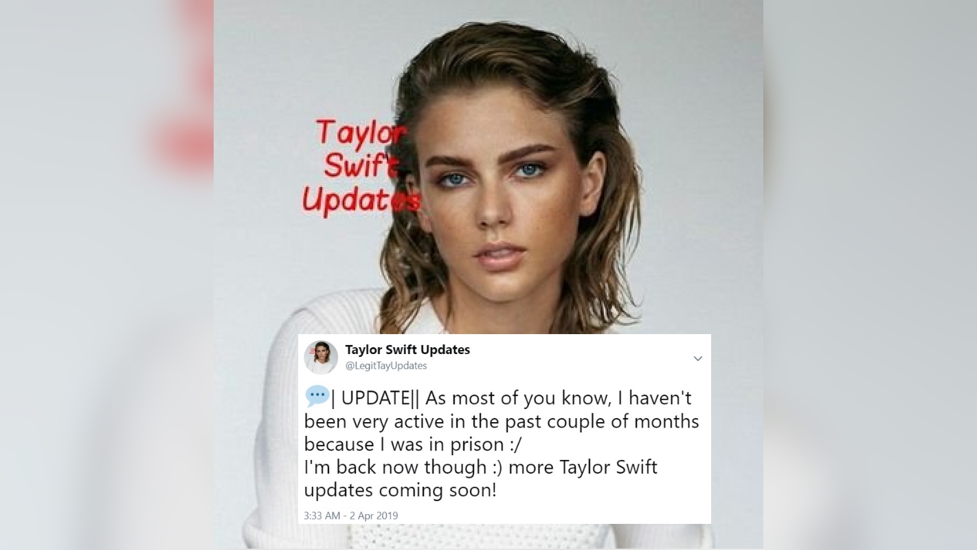 Taylor Swift Updates Prison Story
