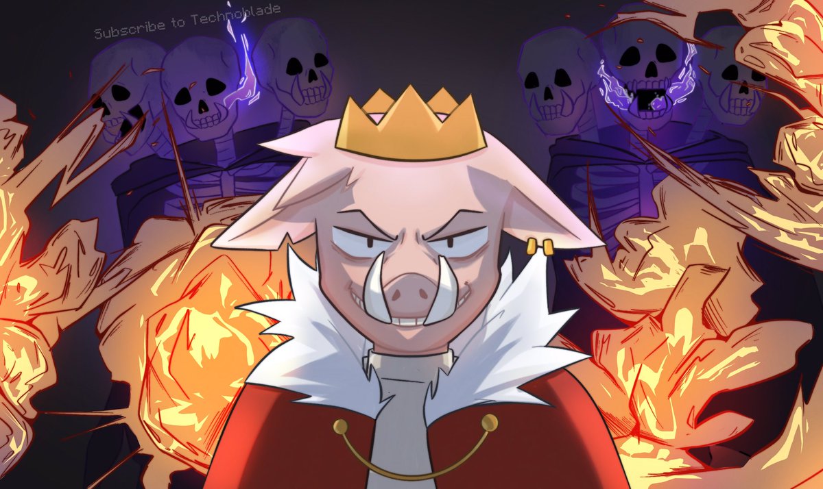 Technoblade Meme Template