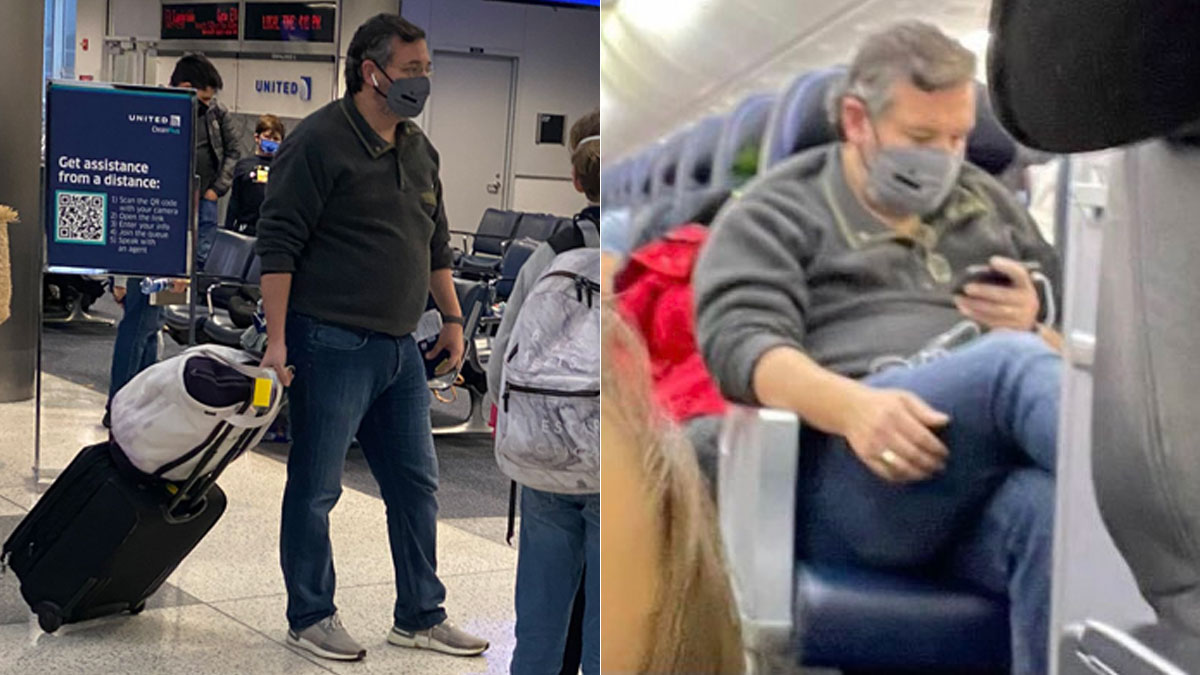 Ted Cruz's 2021 Cancun Vacation Meme Template